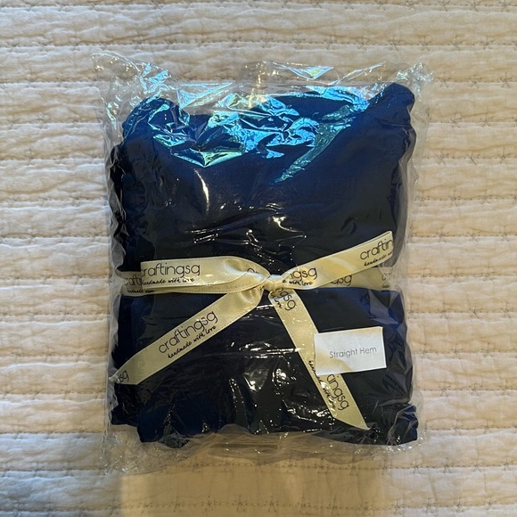 Short blue infinity dress multi-way wrap - Picture 3 of 3